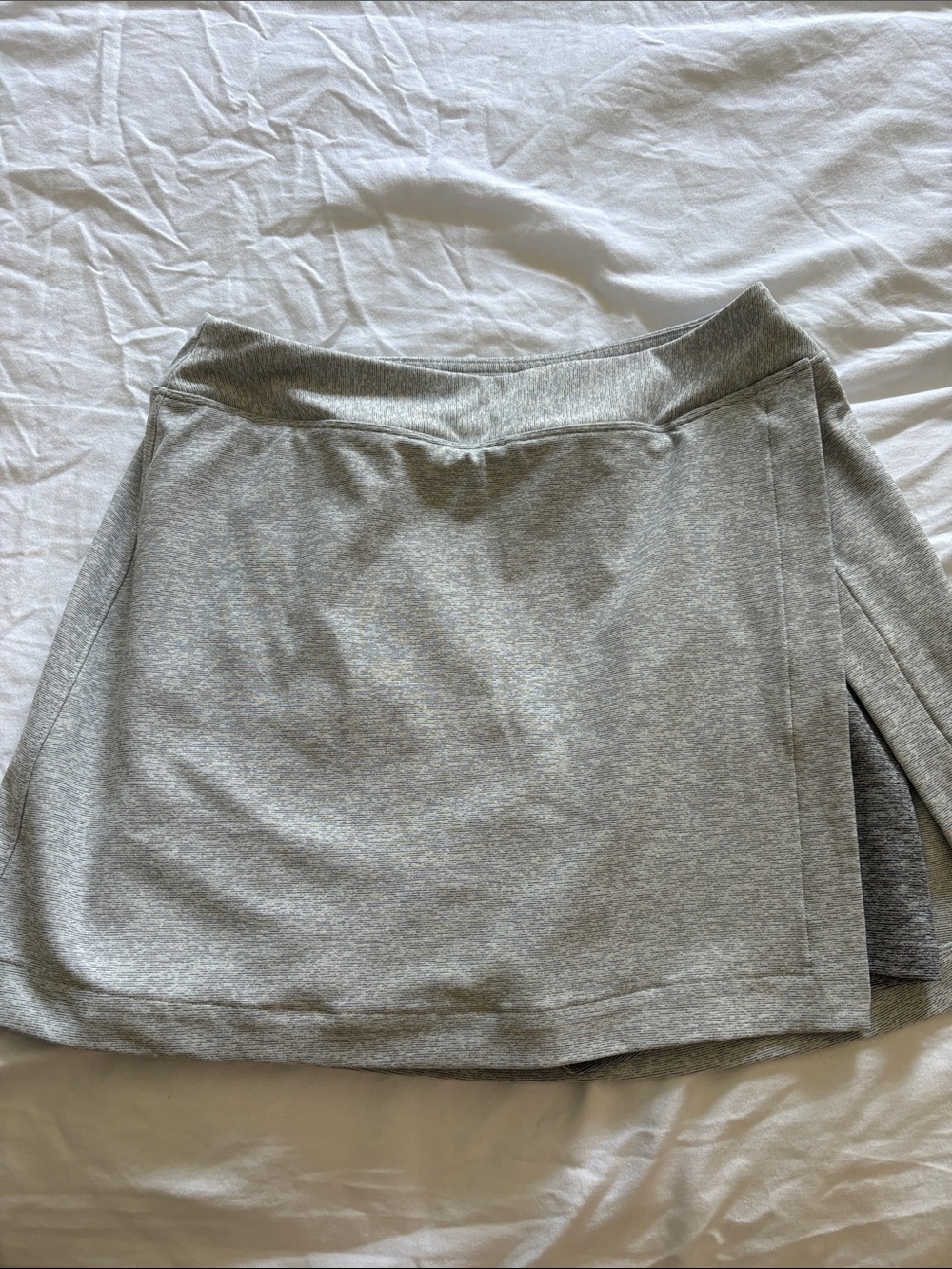 Outdoor Voices Heather Gray Athletic Skort